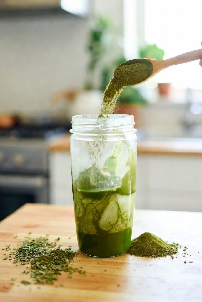 Simple daily integration of moringa powder supports consistent nourishment